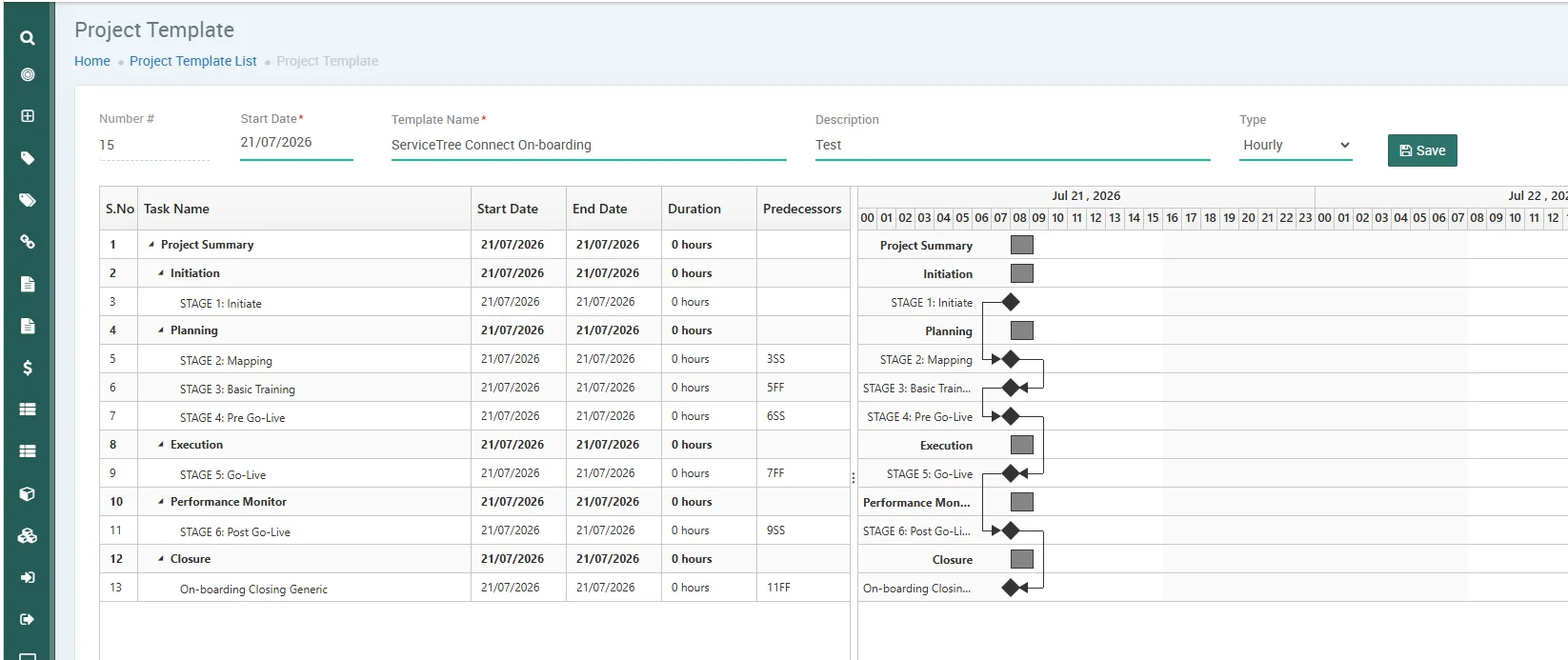 Delivered enterprise support platform showing ticket queues and workflow tracking